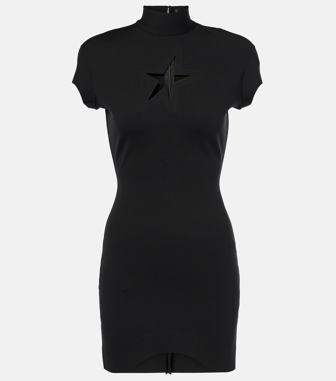 Abito corto Black Star con cut-out | Mugler