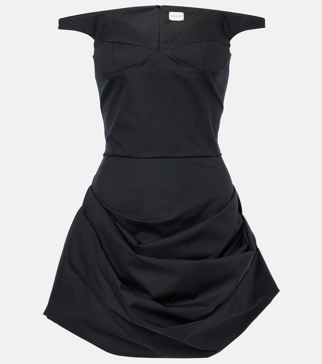 Off-Shoulder-Minikleid aus Baumwolle | Magda Butrym