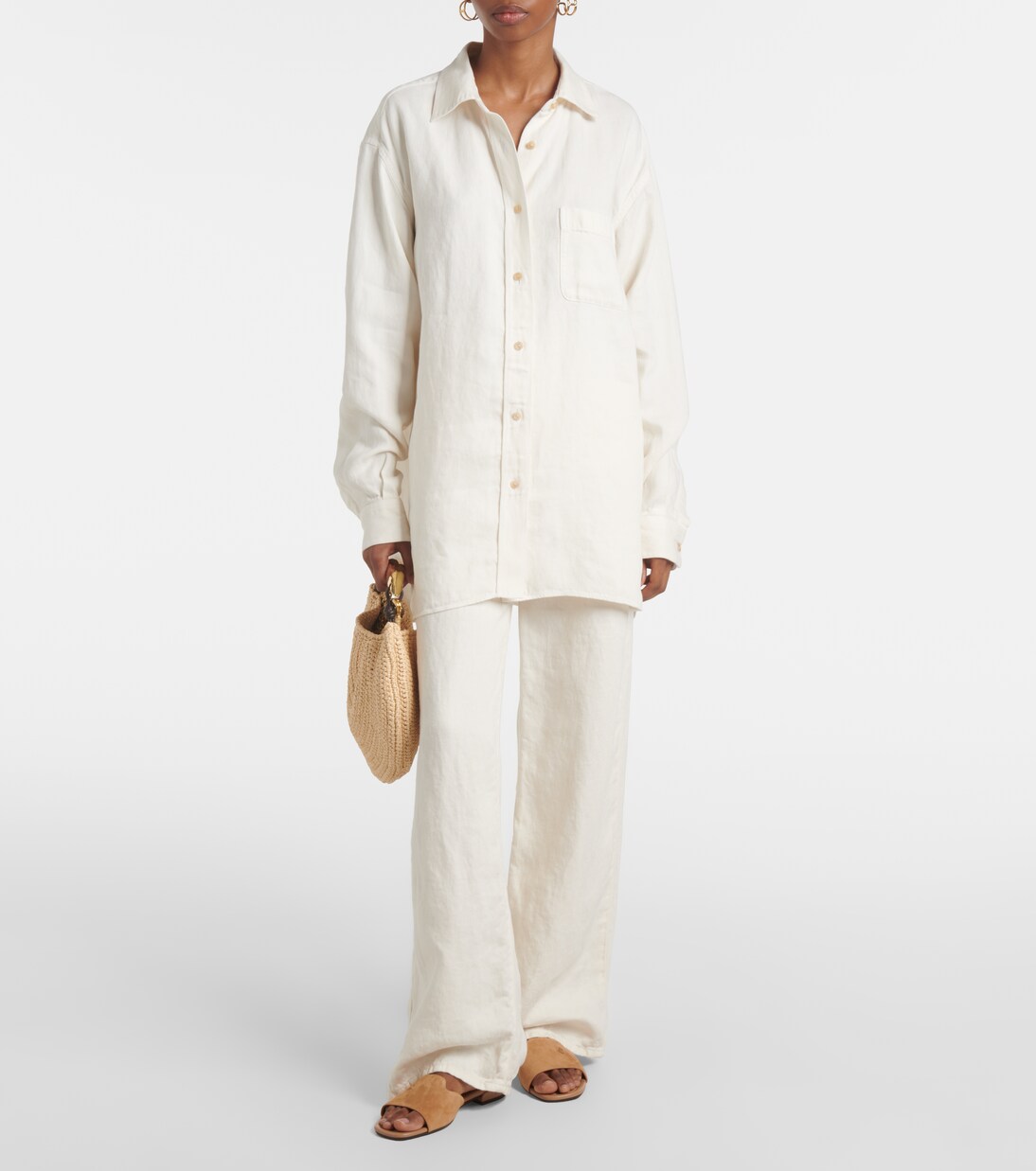 Pantoletten Dina aus Veloursleder | Jimmy Choo