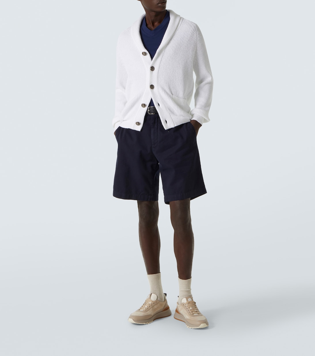 Cardigan in cotone | Brunello Cucinelli