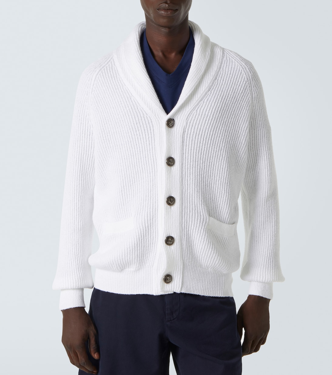 Cardigan in cotone | Brunello Cucinelli