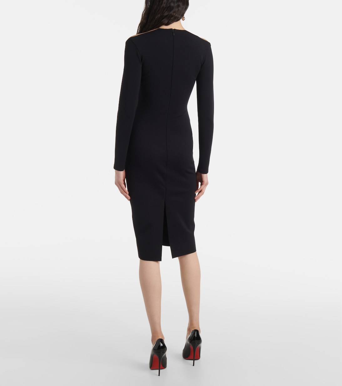 Robe à décolleté plongeant | Mugler