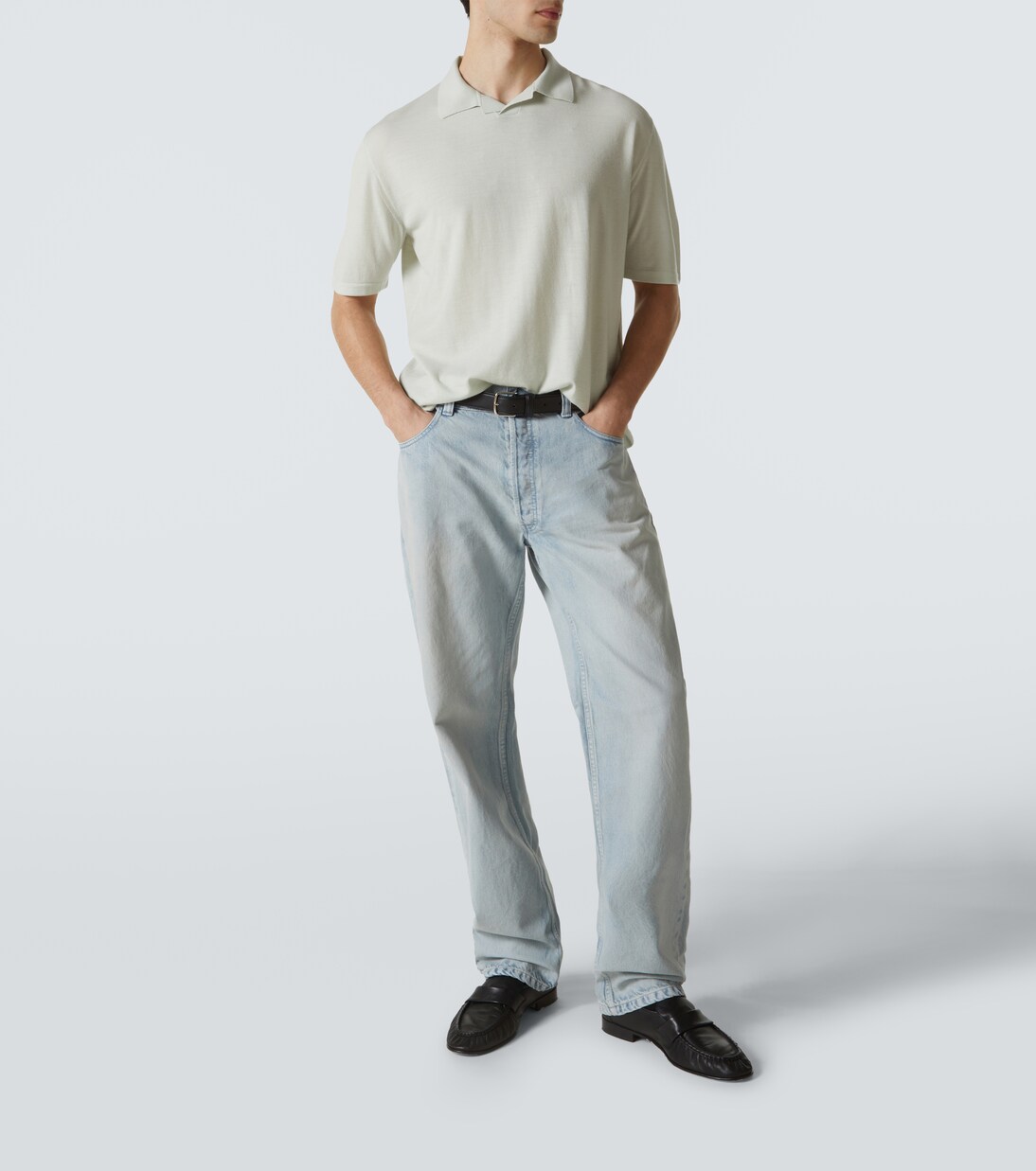 Polo Mauro de lana virgen | The Row