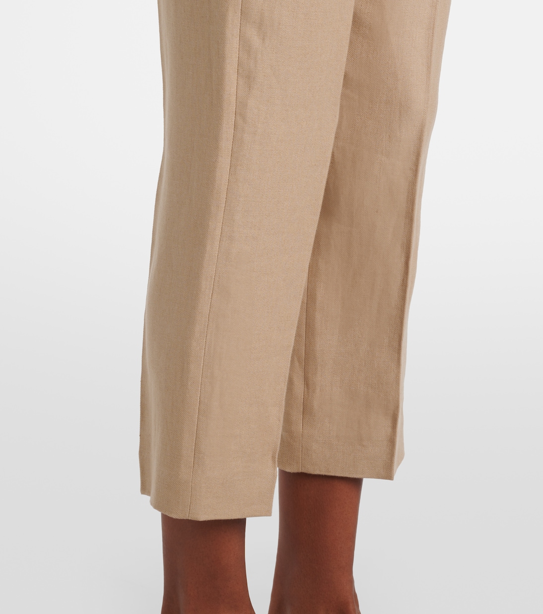 Gerade Hose Neo Derk aus Leinen-Crêpe | Loro Piana