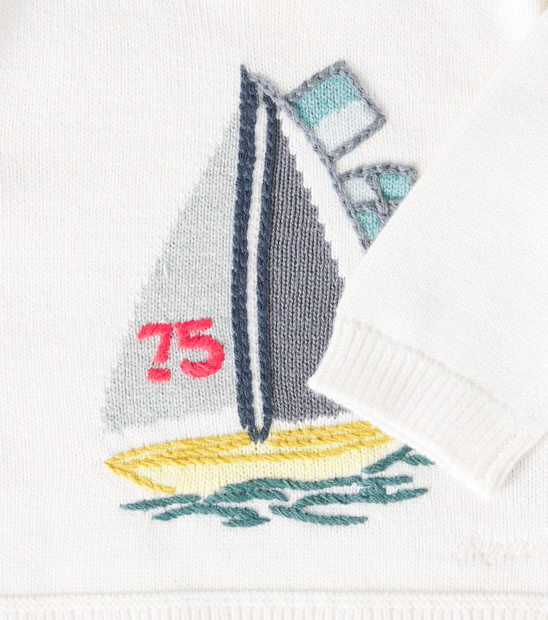 Bébé – Pull Almire en coton et cachemire | Bonpoint