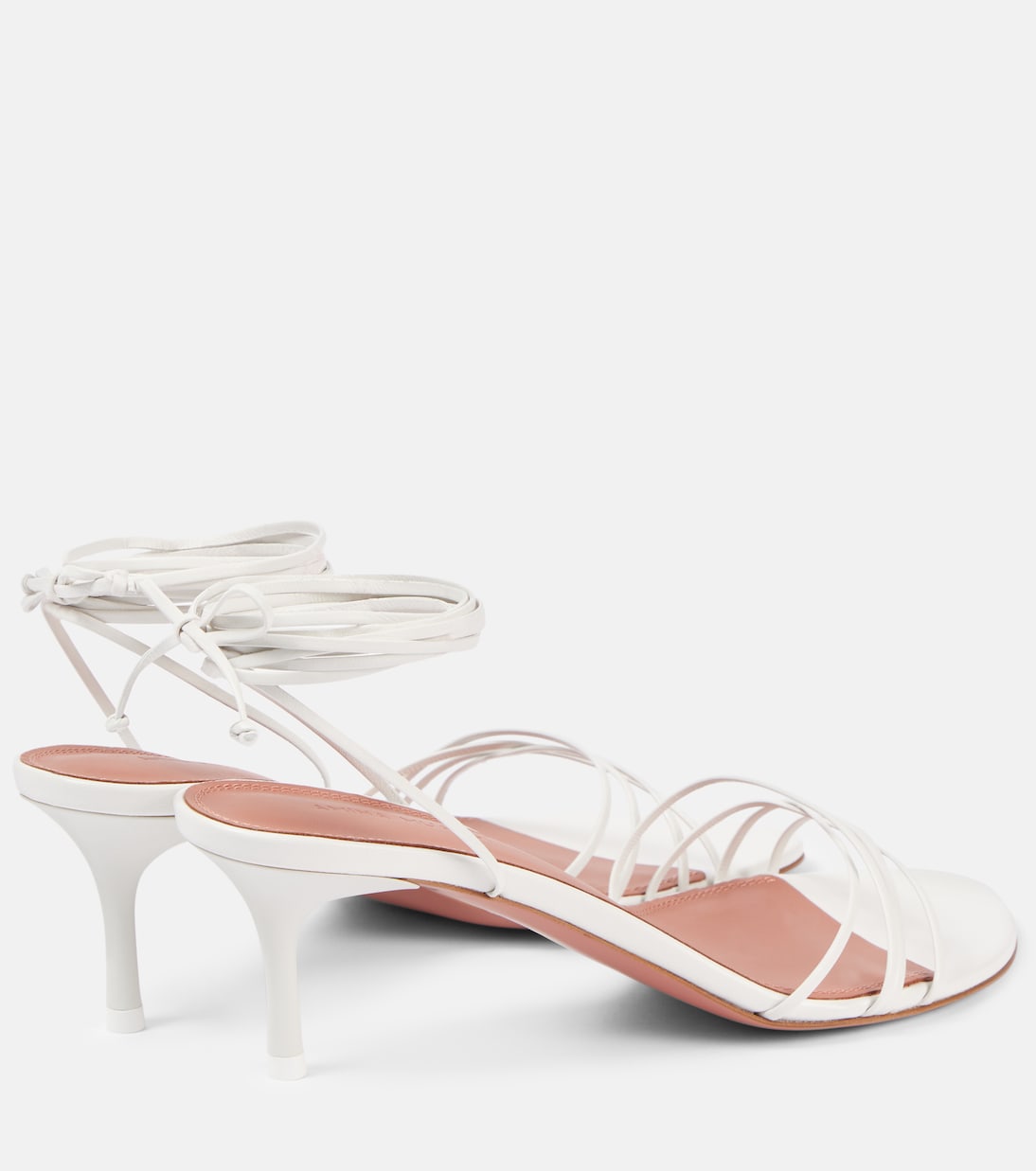 Sandalen Lori 60 aus Leder | Amina Muaddi