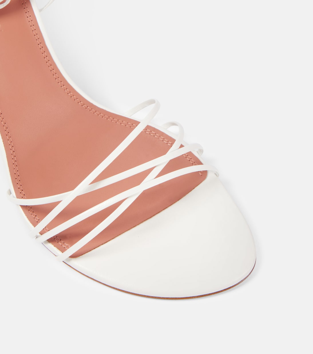 Sandalen Lori 60 aus Leder | Amina Muaddi