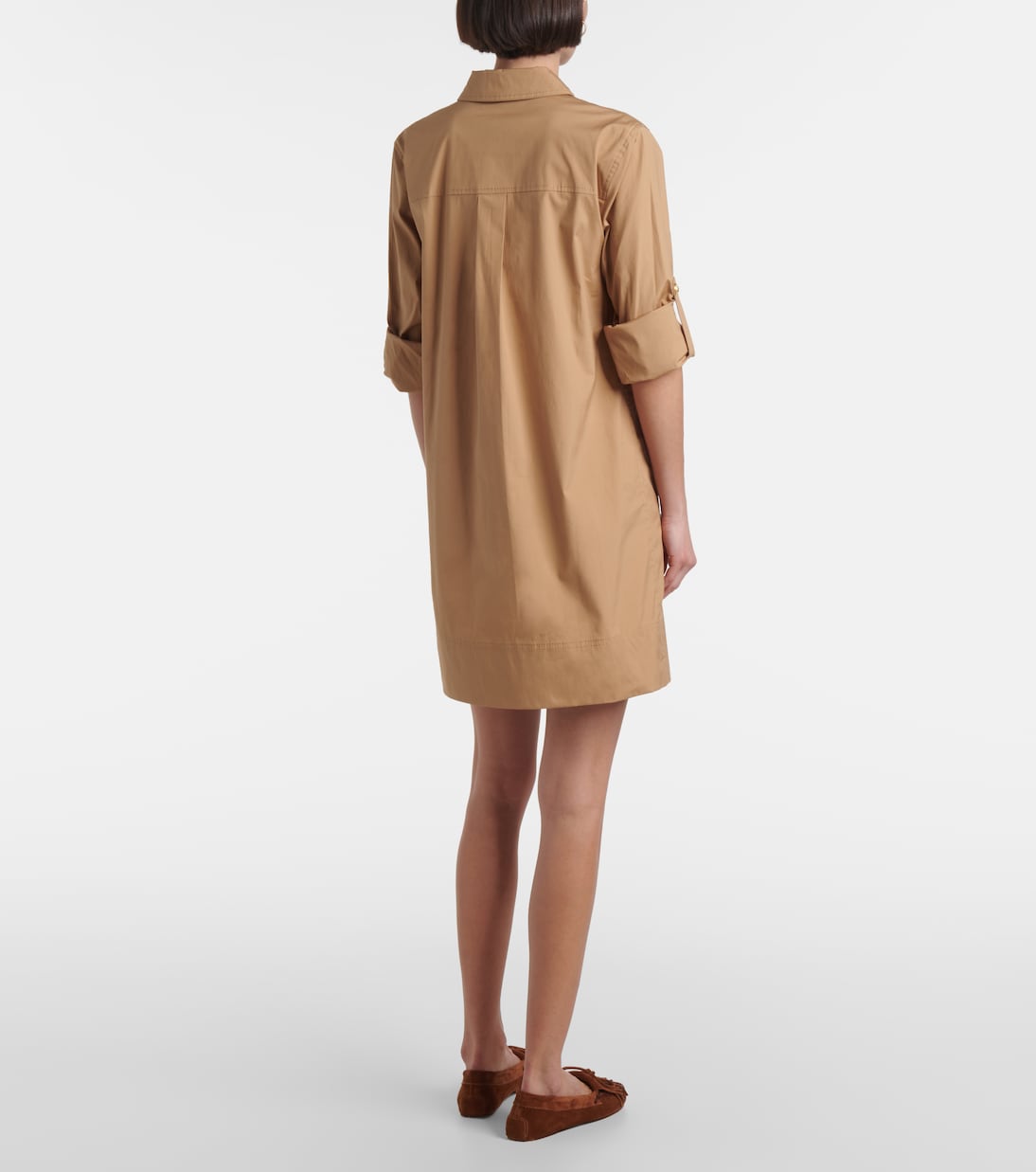 Saude cotton-blend minidress | Veronica Beard