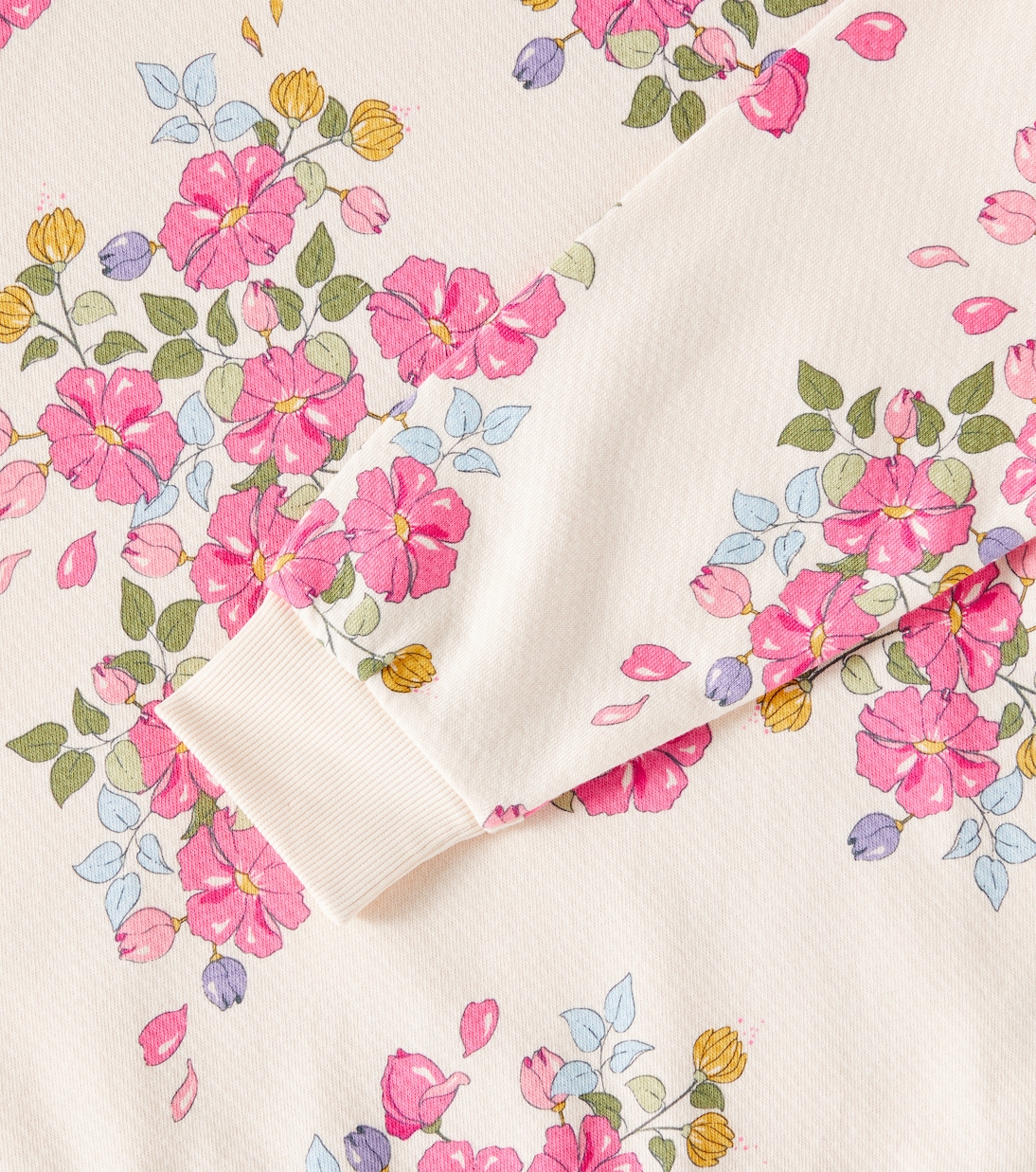 Loupy Lou floral cotton jersey sweatshirt | Konges Sløjd