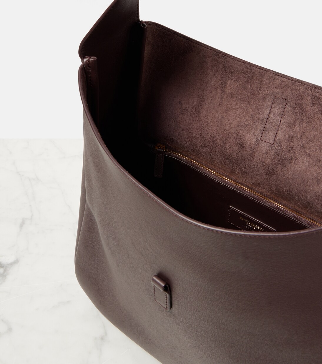 Le 5 à 7 Large leather shoulder bag | Saint Laurent