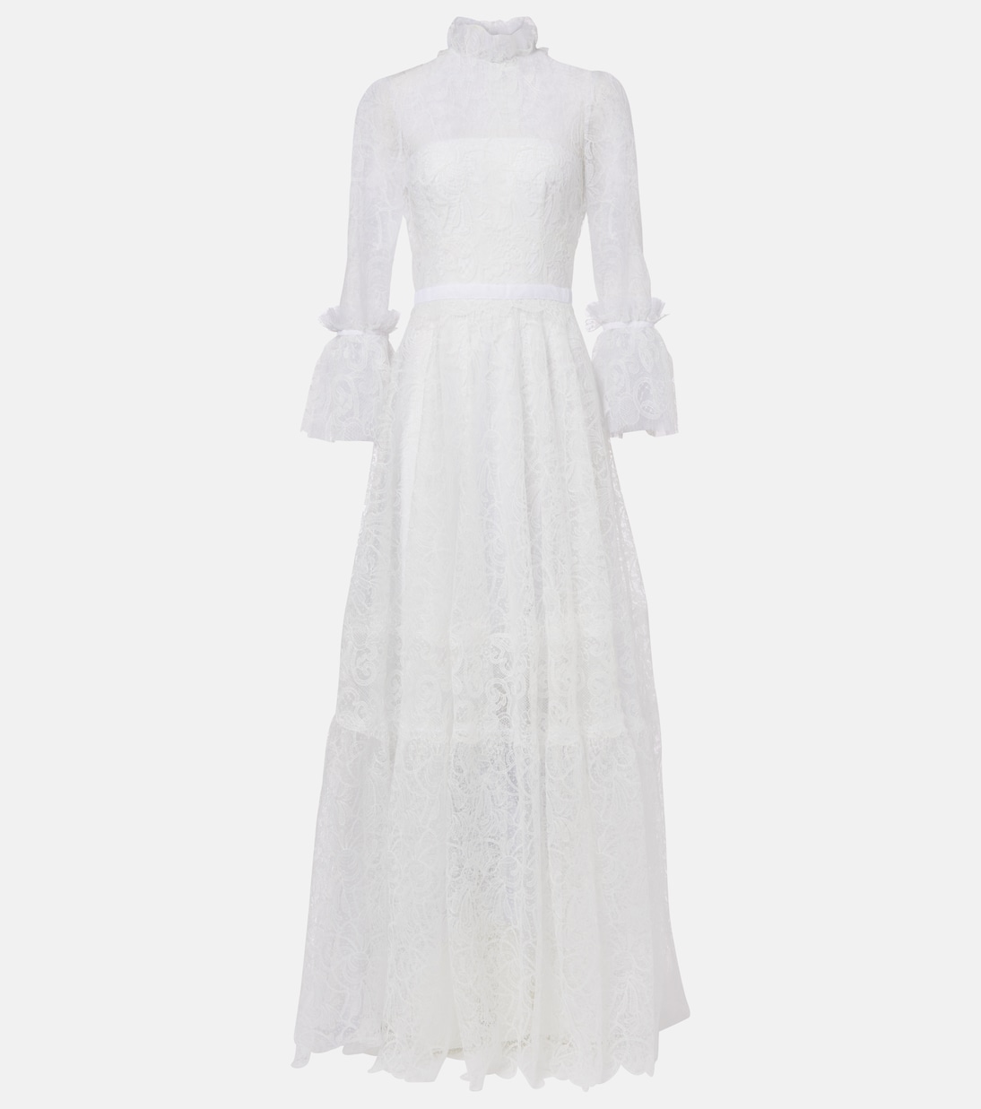 Bridal Robe aus Spitze | Costarellos