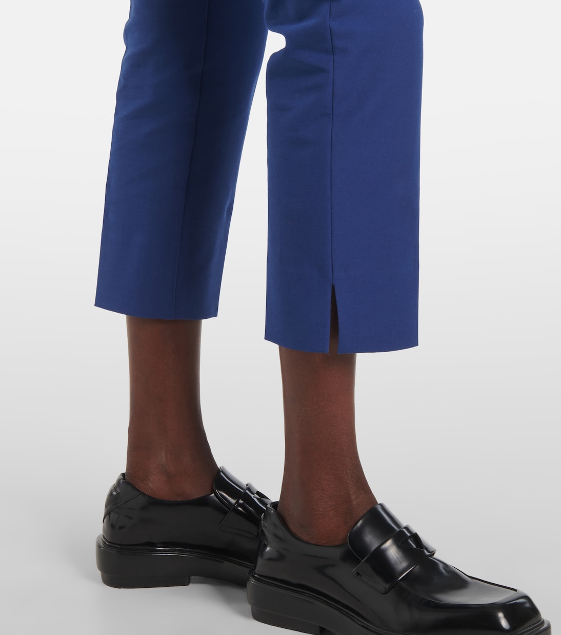 Bing Court cotton-blend slim pants | Joseph