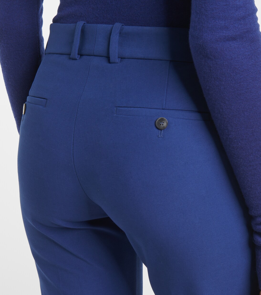 Bing Court cotton-blend slim pants | Joseph