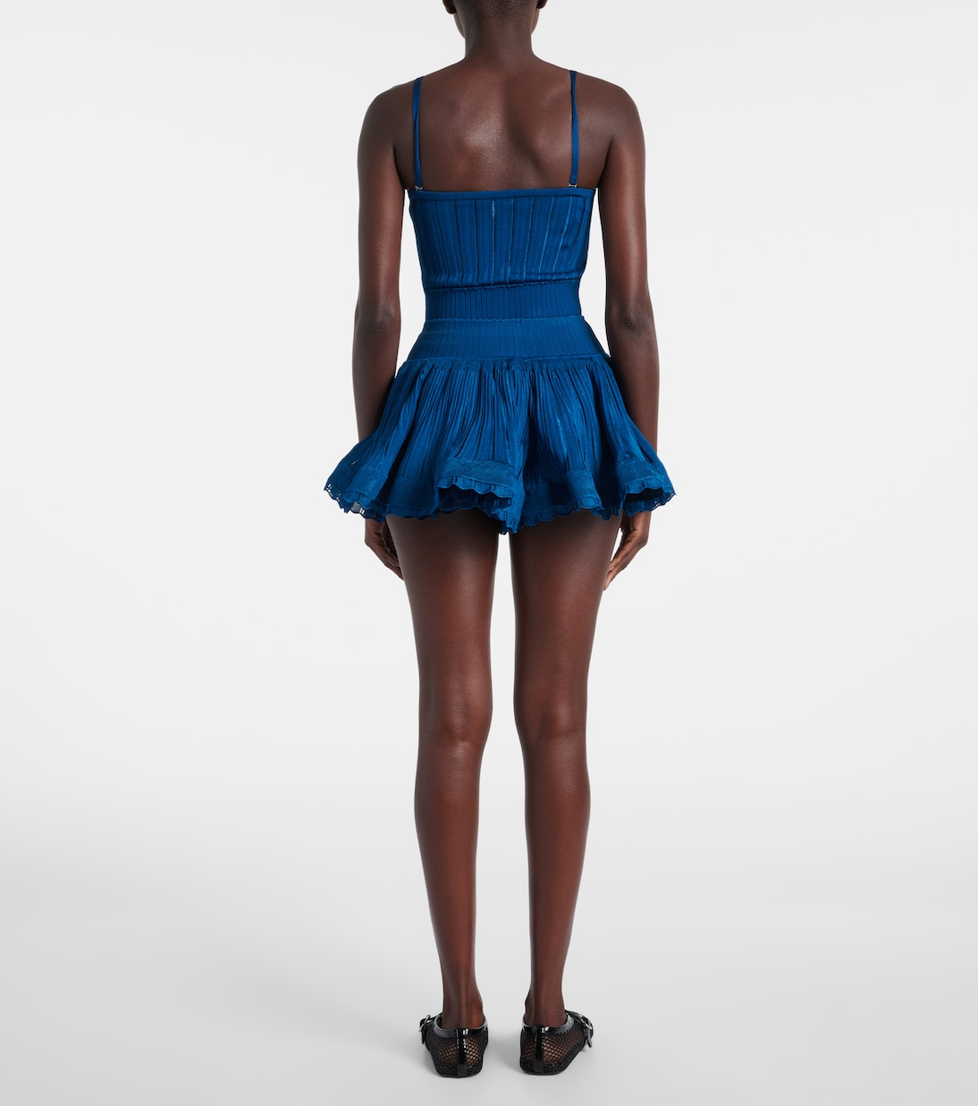 Ribbed-knit skort | Alaïa