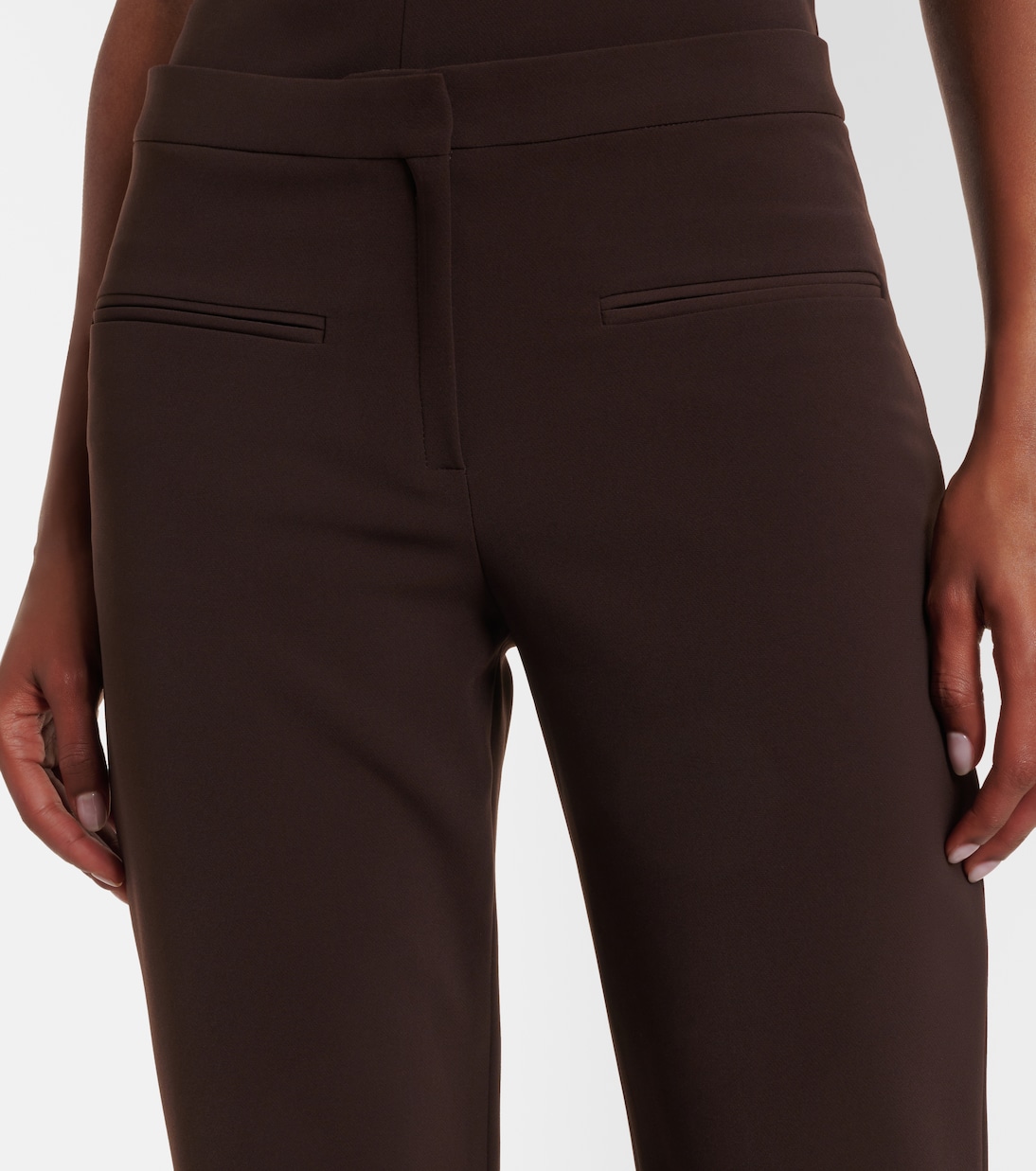 High-rise flared pants | Courrèges