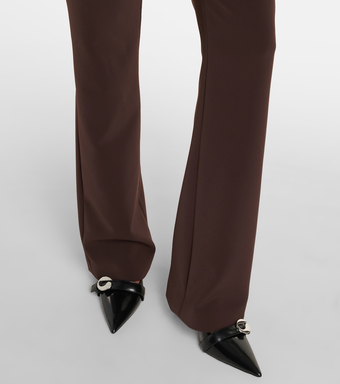 High-rise flared pants | Courrèges