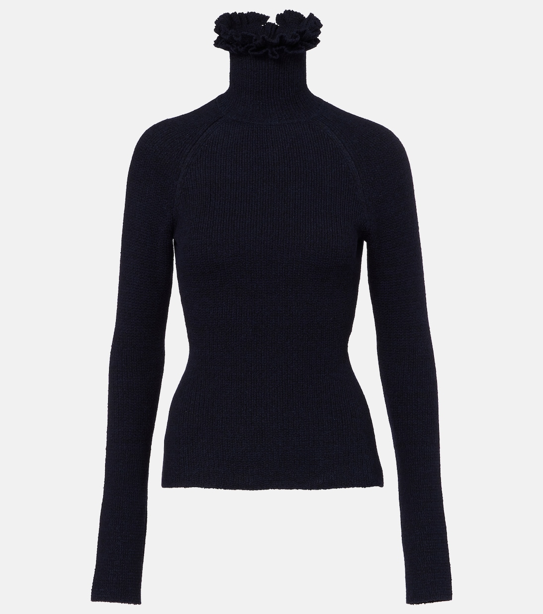 Wool and silk-blend turtleneck sweater | Alaïa