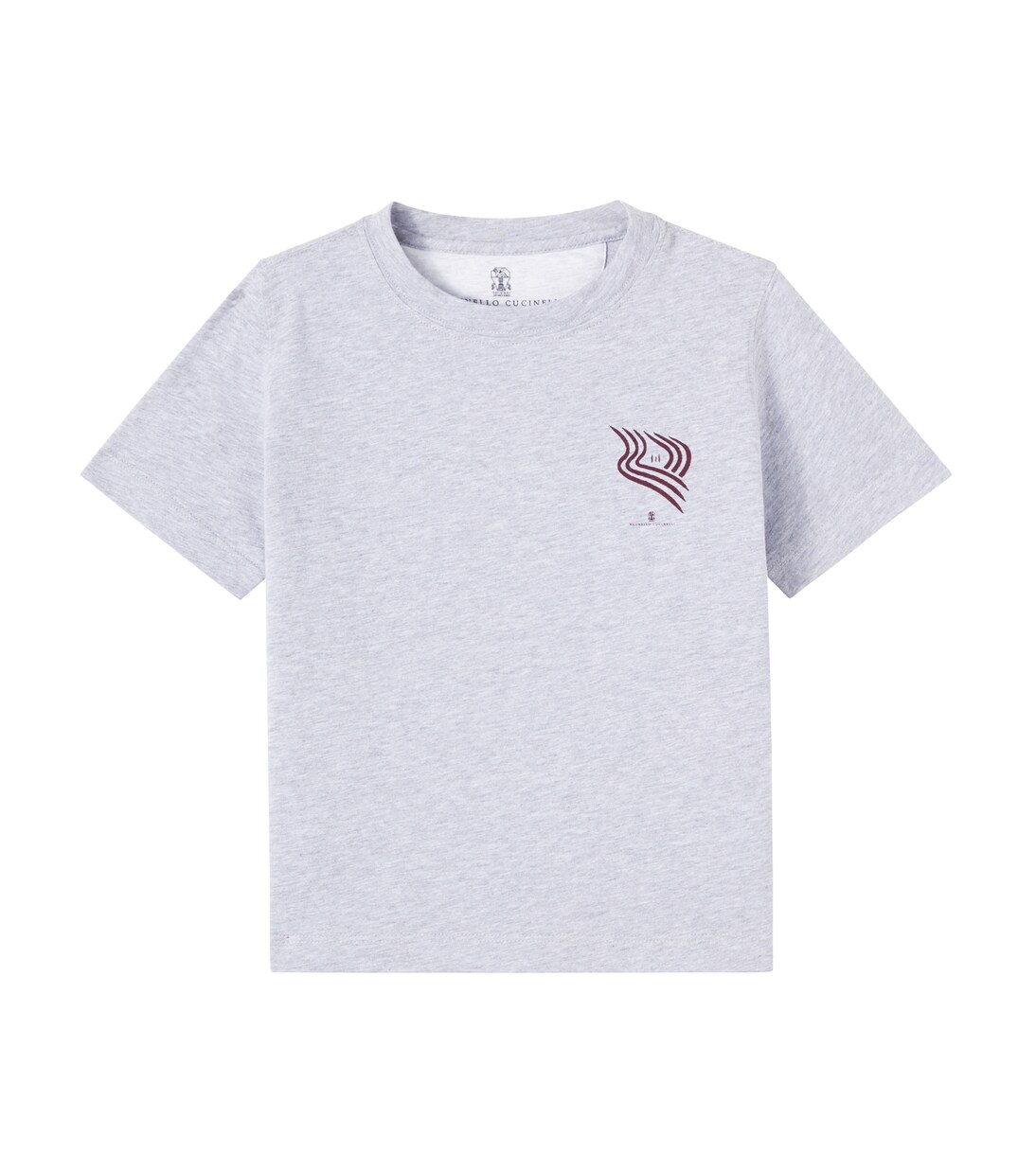 Printed cotton T-shirt | Brunello Cucinelli Kids
