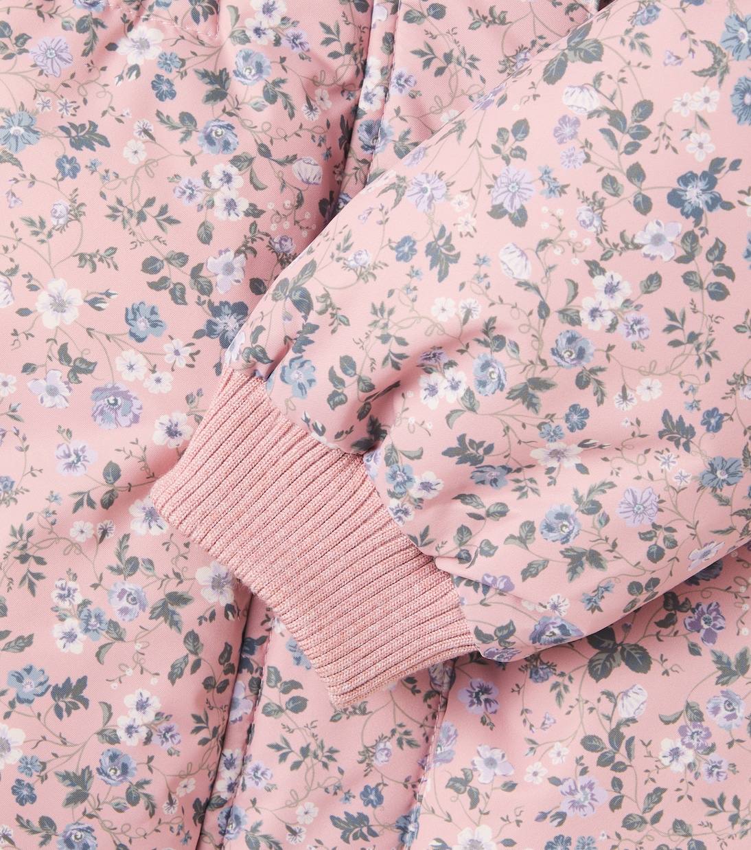 Eli floral puffer jacket | Wheat