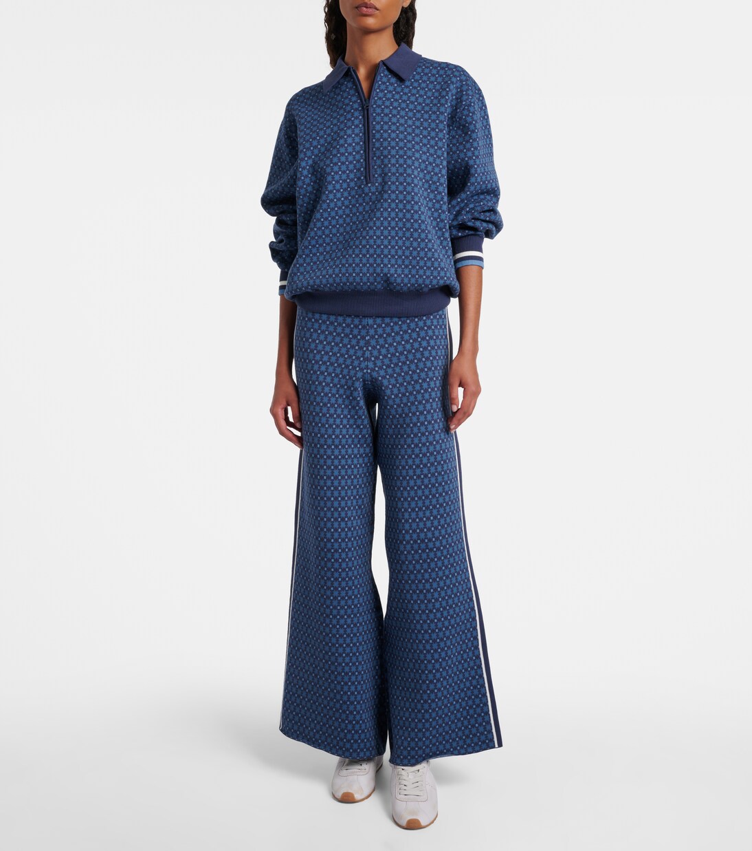 Lumiere Zane cotton-blend polo shirt | The Upside