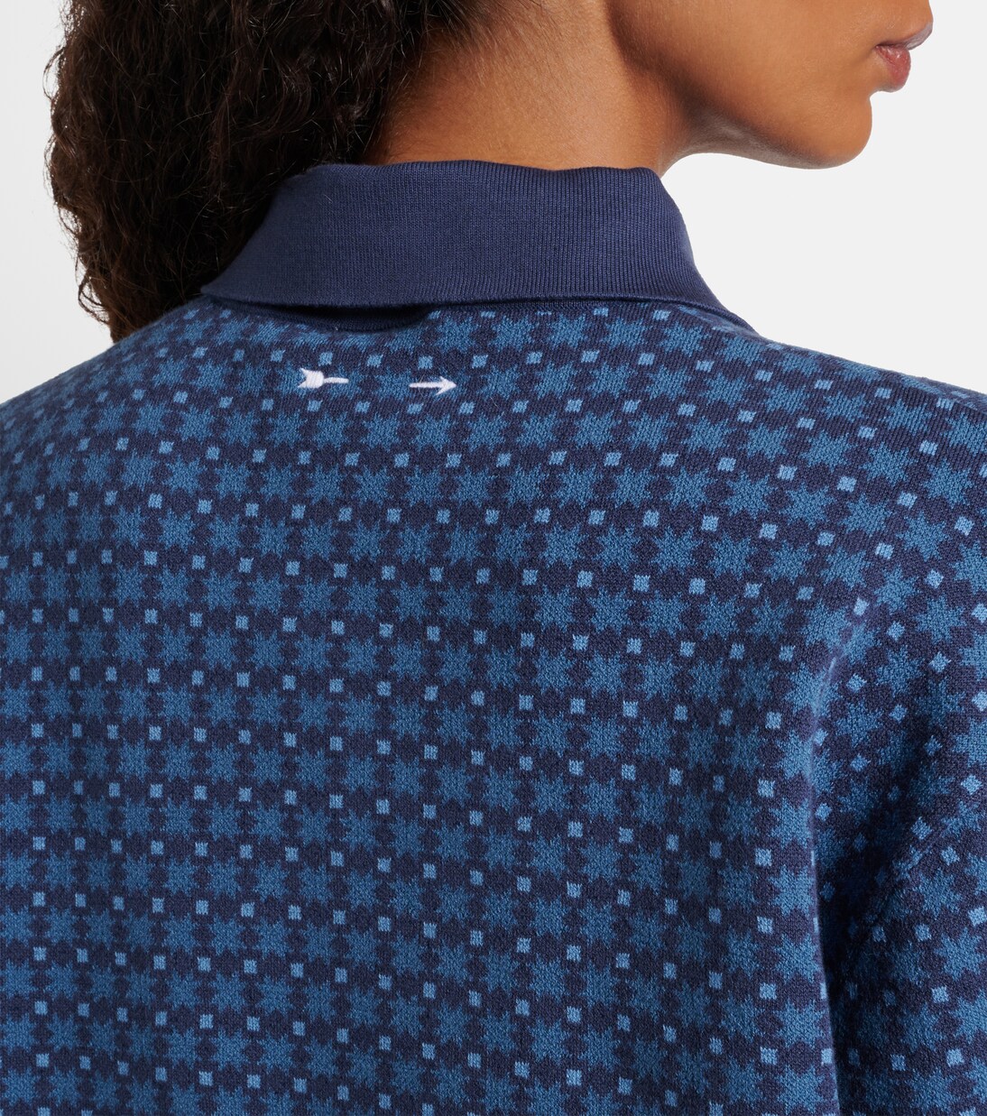 Lumiere Zane cotton-blend polo shirt | The Upside