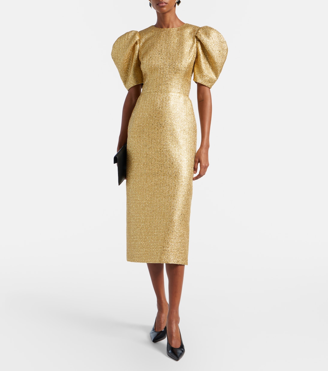 Midikleid aus Tweed | Carolina Herrera