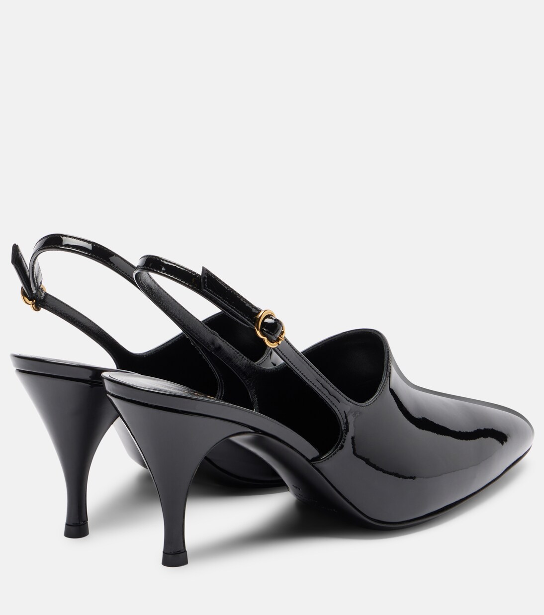 Escarpins slingback Cover-Up en cuir verni | Herbert Levine