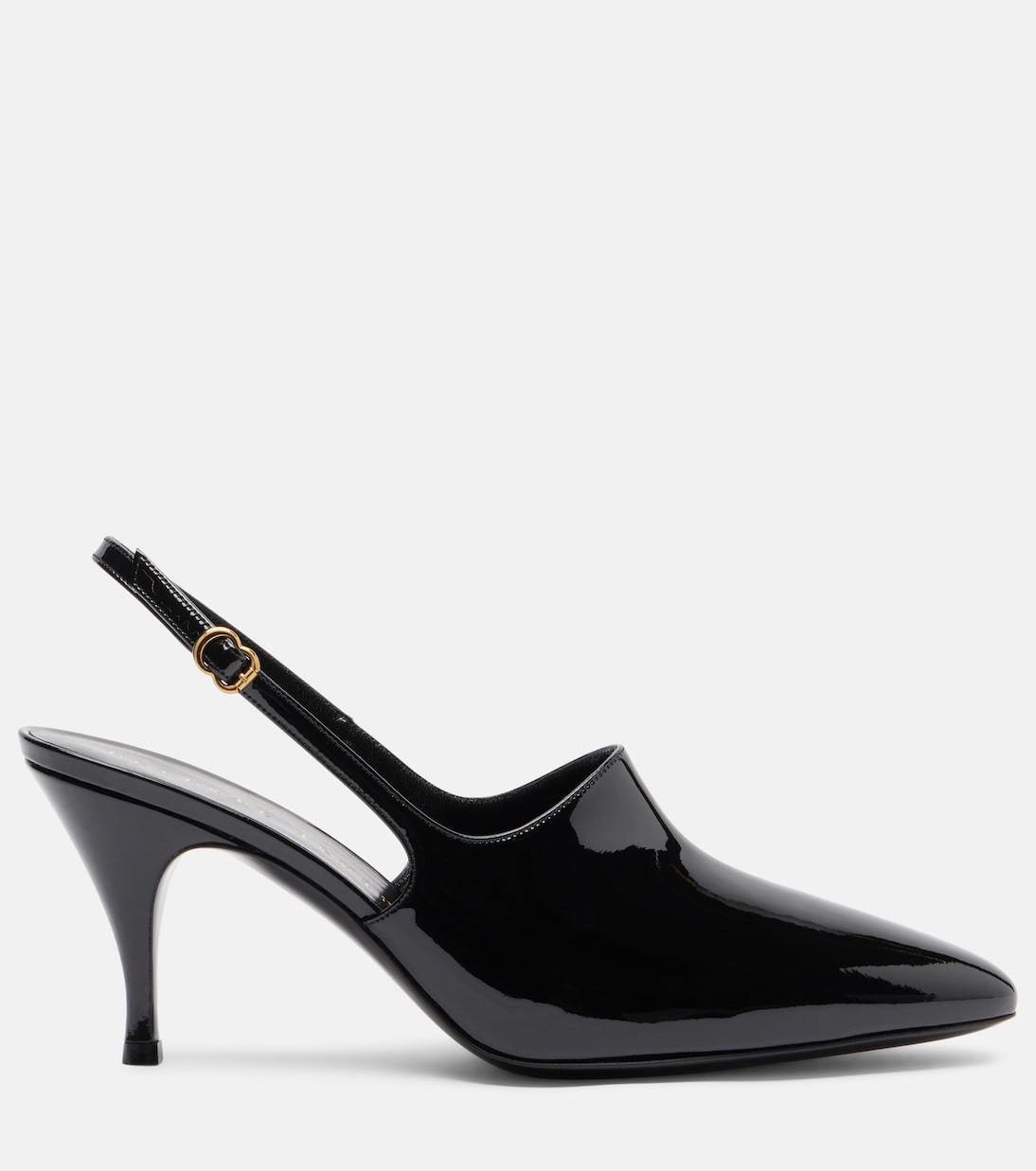 Escarpins slingback Cover-Up en cuir verni | Herbert Levine