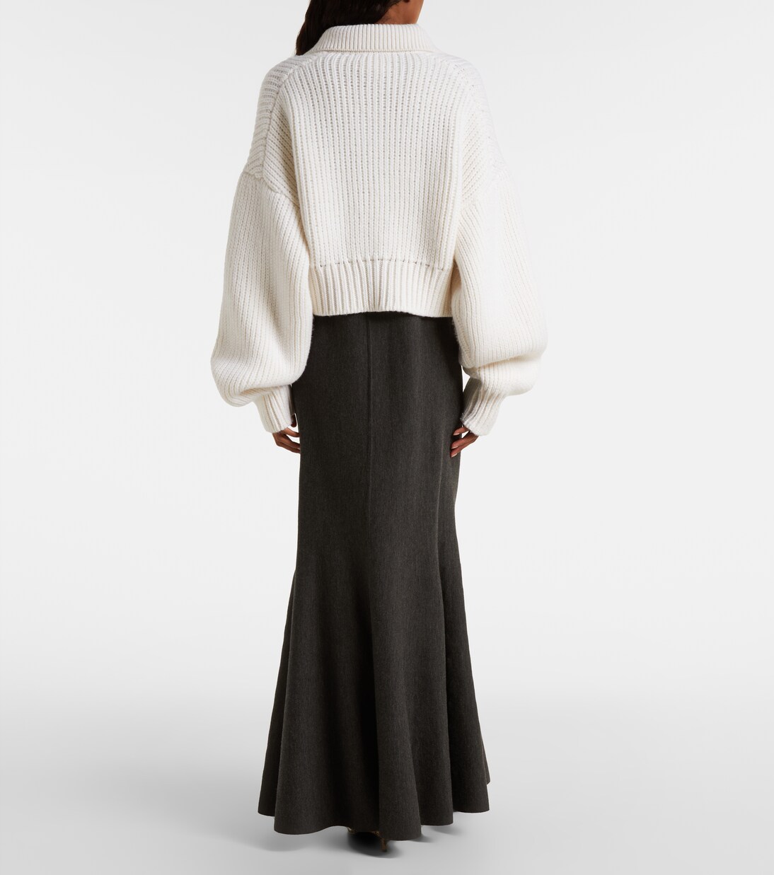 Pome ribbed-knit cashmere cardigan | Khaite
