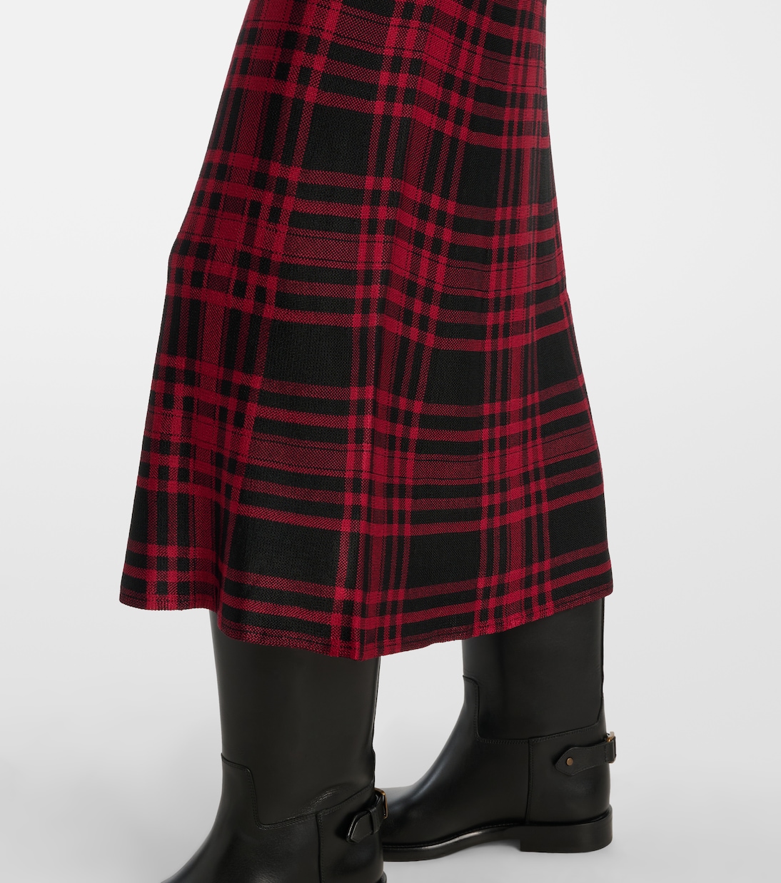 Plaid midi skirt | Polo Ralph Lauren