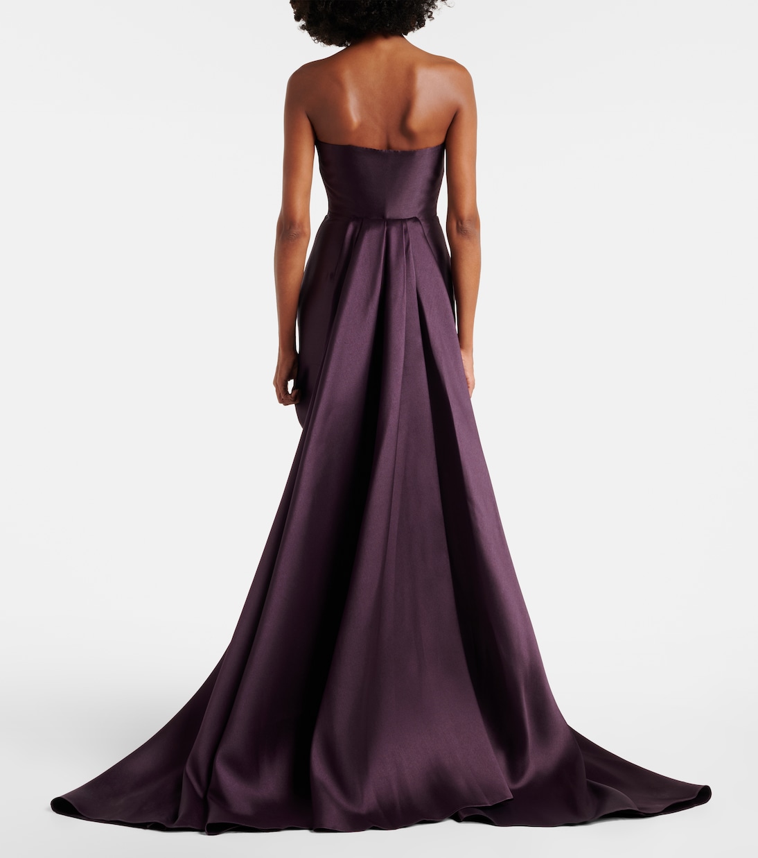 Imani satin gown | Solace London