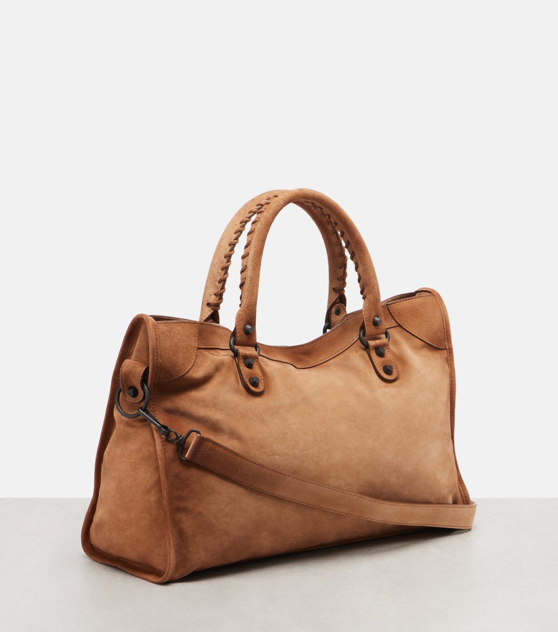 Le City Medium suede tote bag | Balenciaga