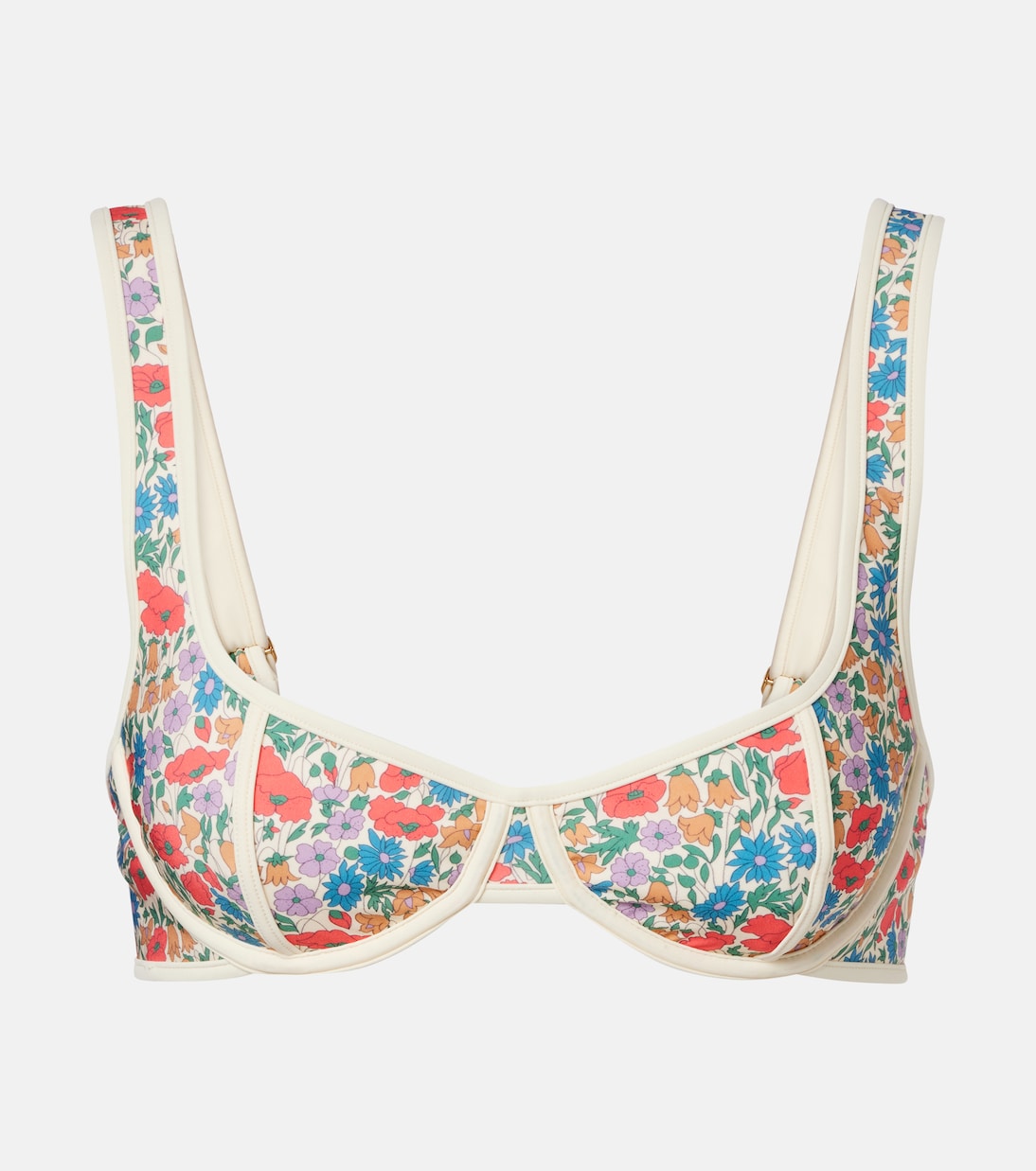 Romy floral bikini top | Montce