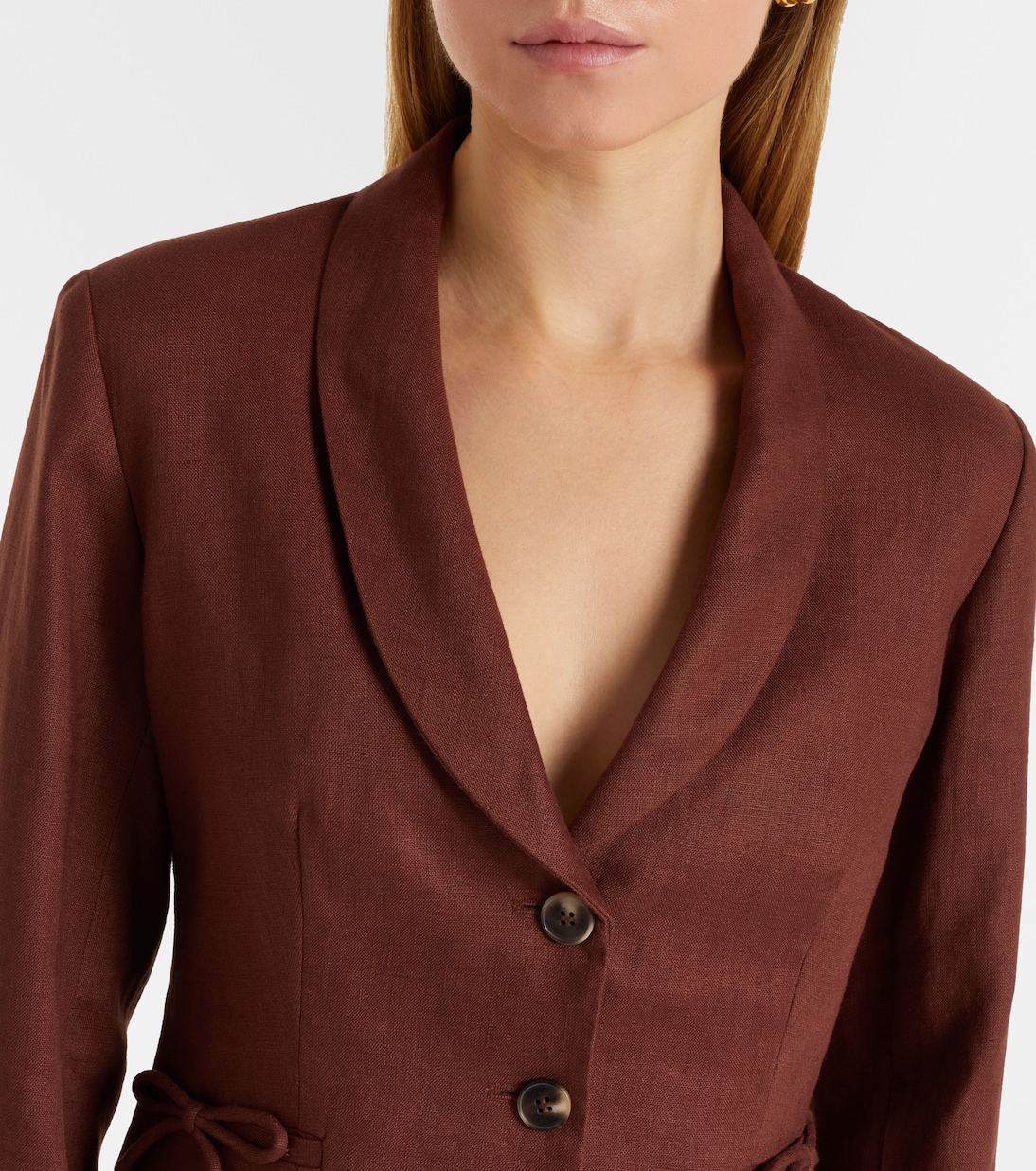 Sabine linen blazer | Posse