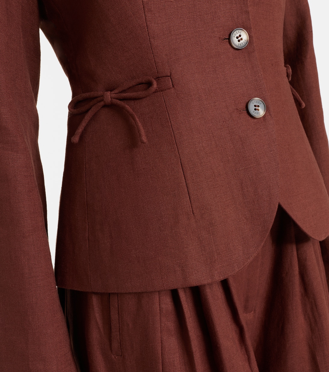 Sabine linen blazer | Posse