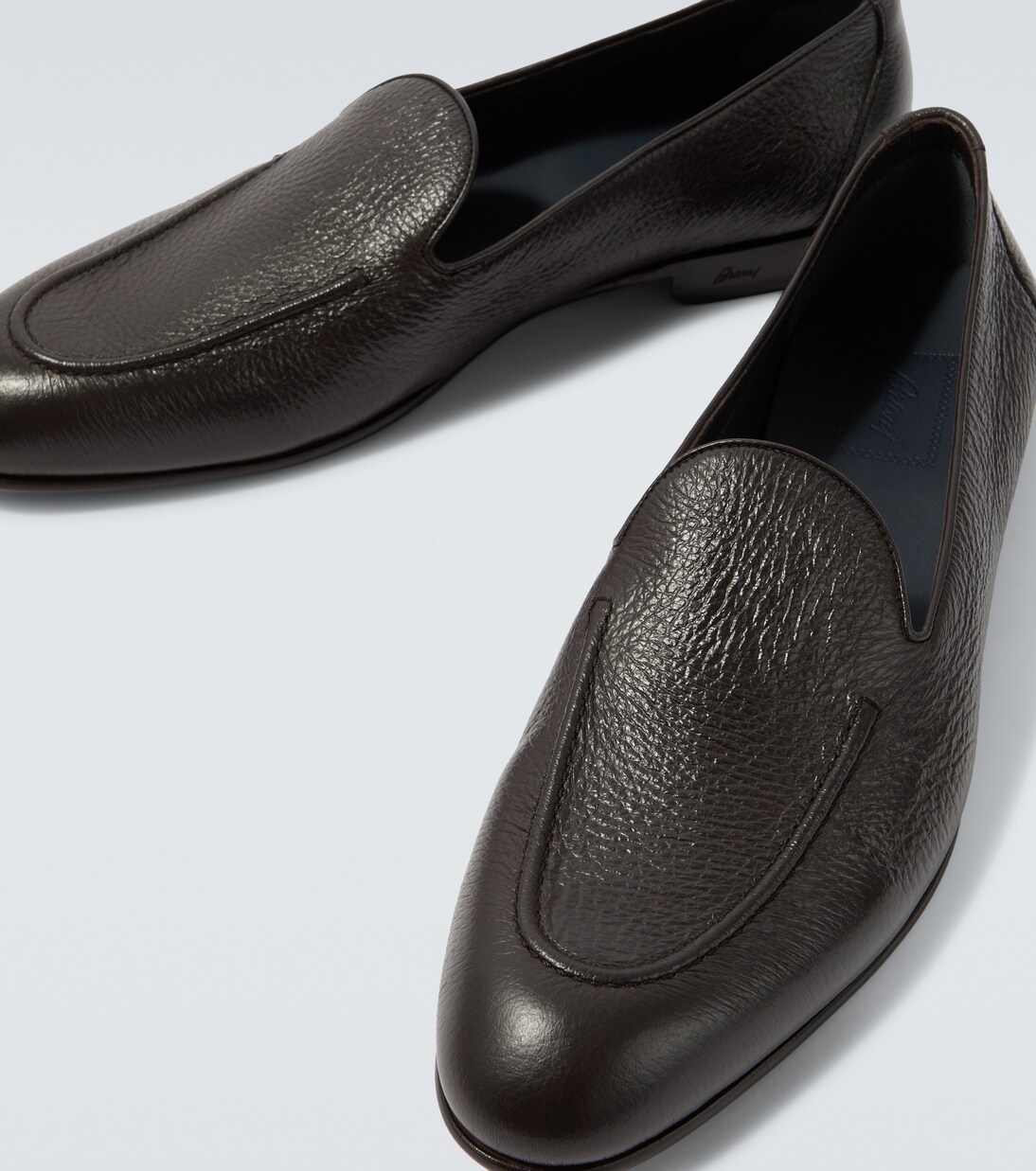 Appia leather loafers | Brioni
