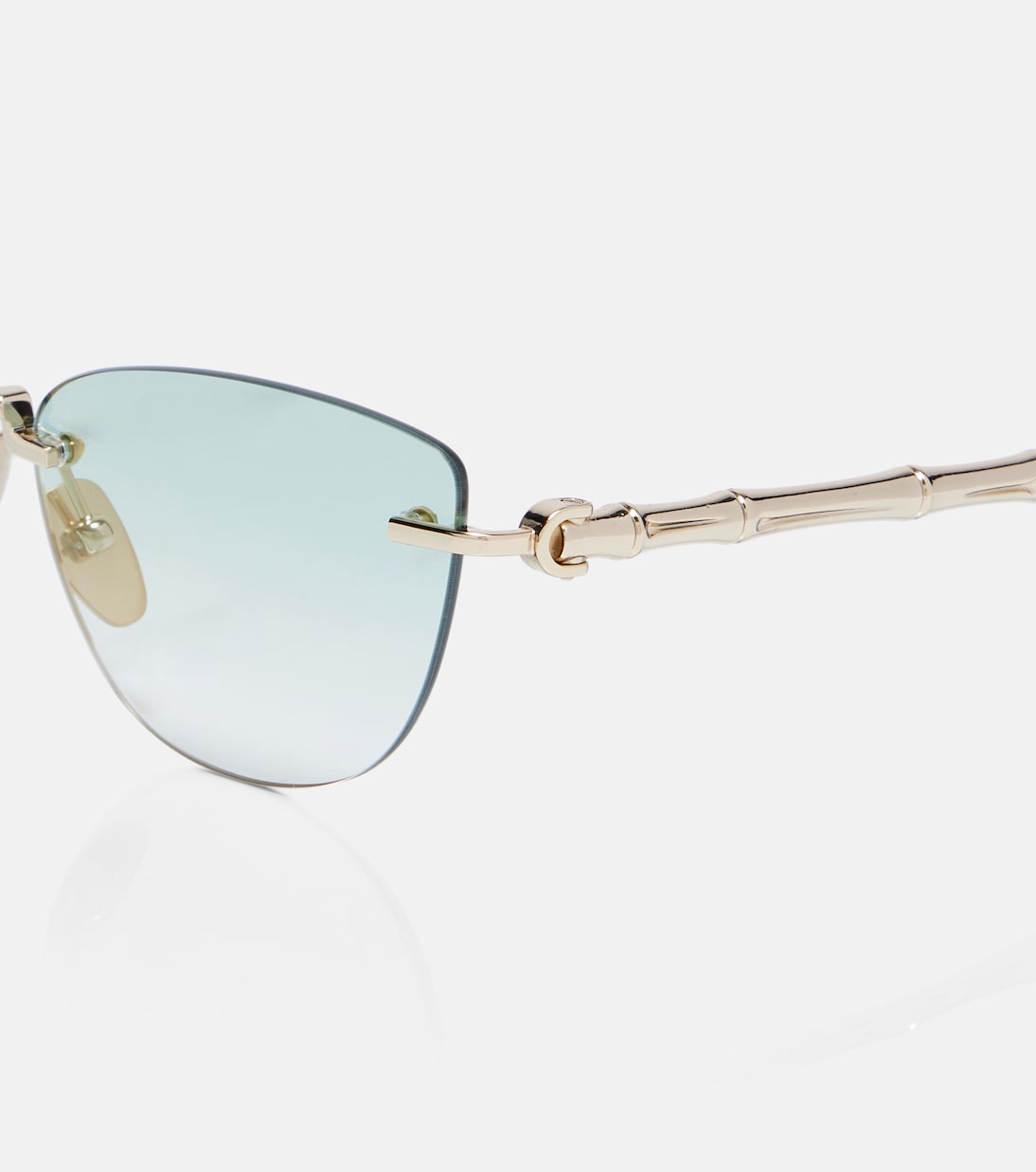 Occhiali da sole cat-eye Bamboo | Gucci