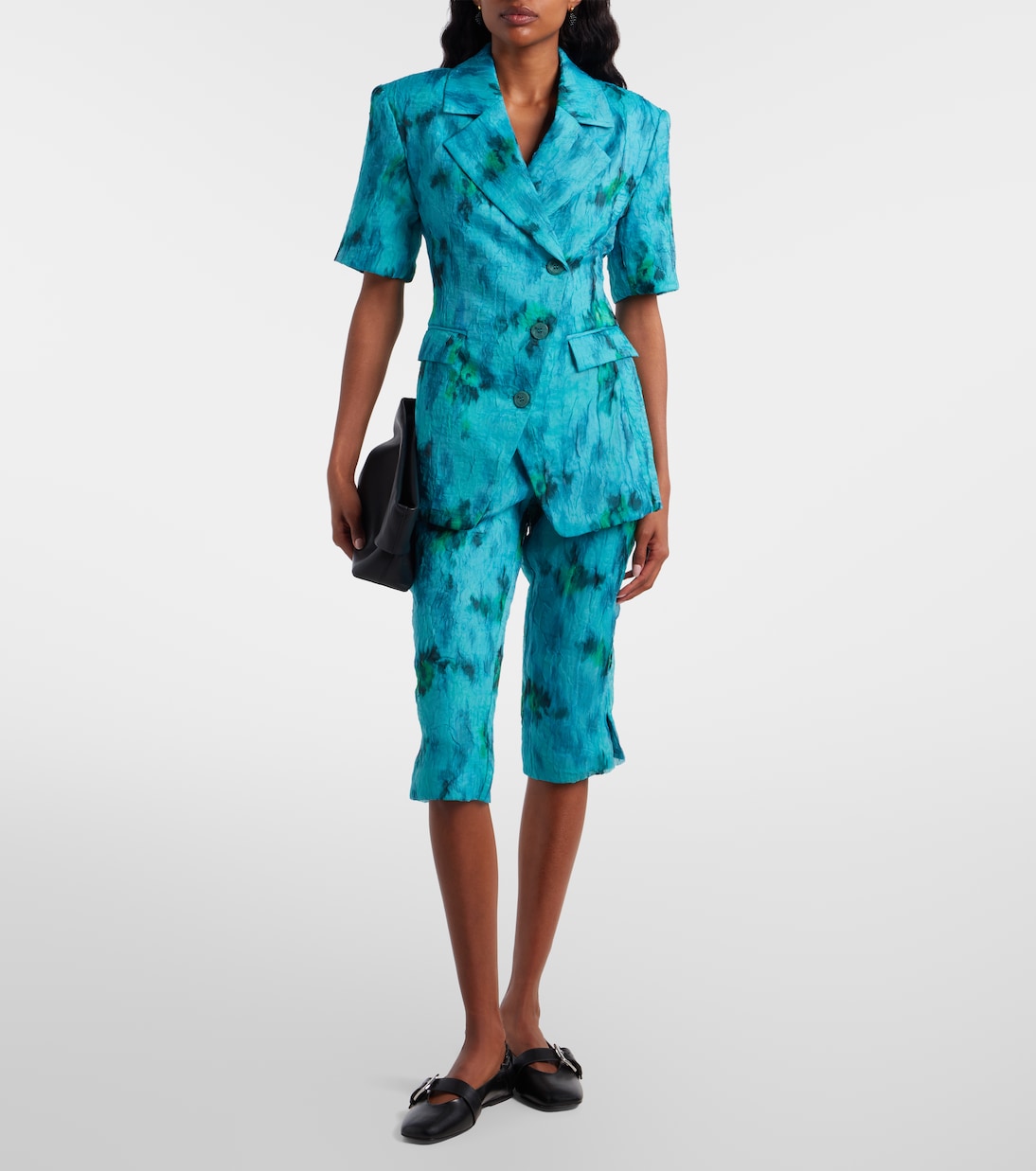 Bedruckte Caprihose | Ganni