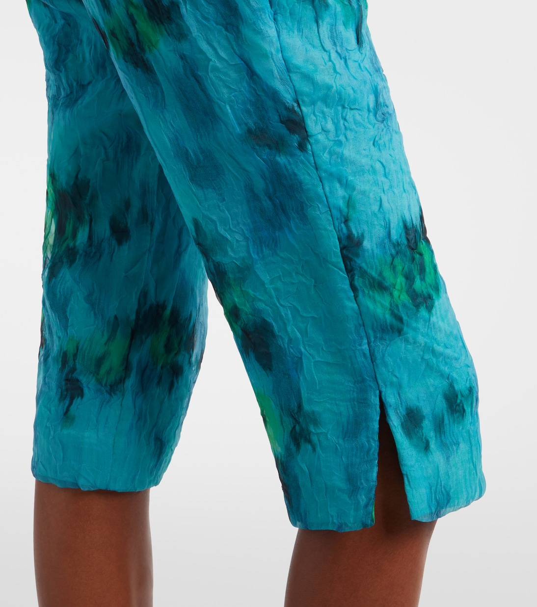 Bedruckte Caprihose | Ganni