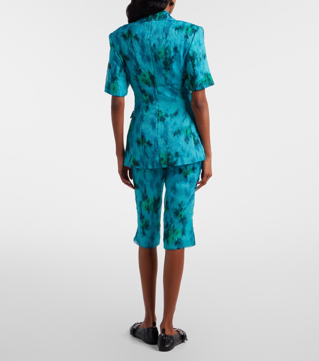 Bedruckte Caprihose | Ganni