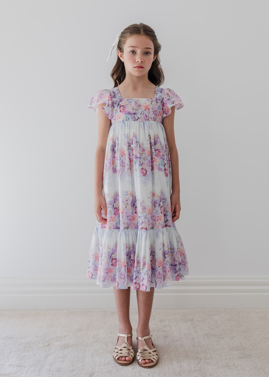 Floral cotton dress | Petite Amalie  