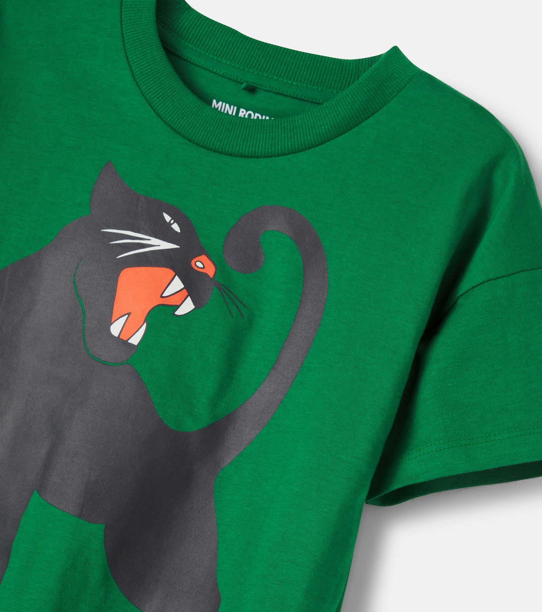 T-shirt Panther en coton | Mini Rodini