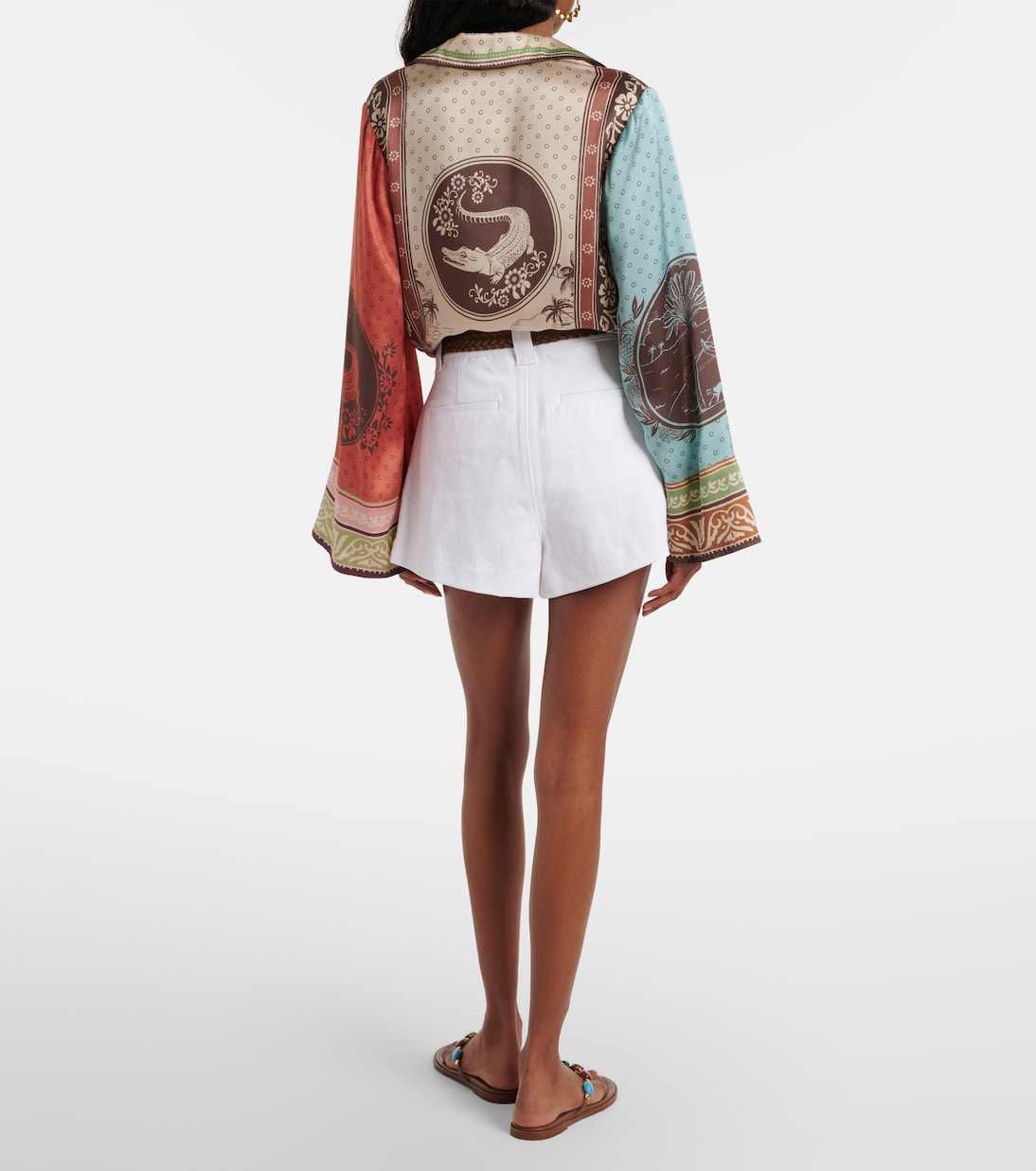 Shorts The Structure aus Denim | Frame