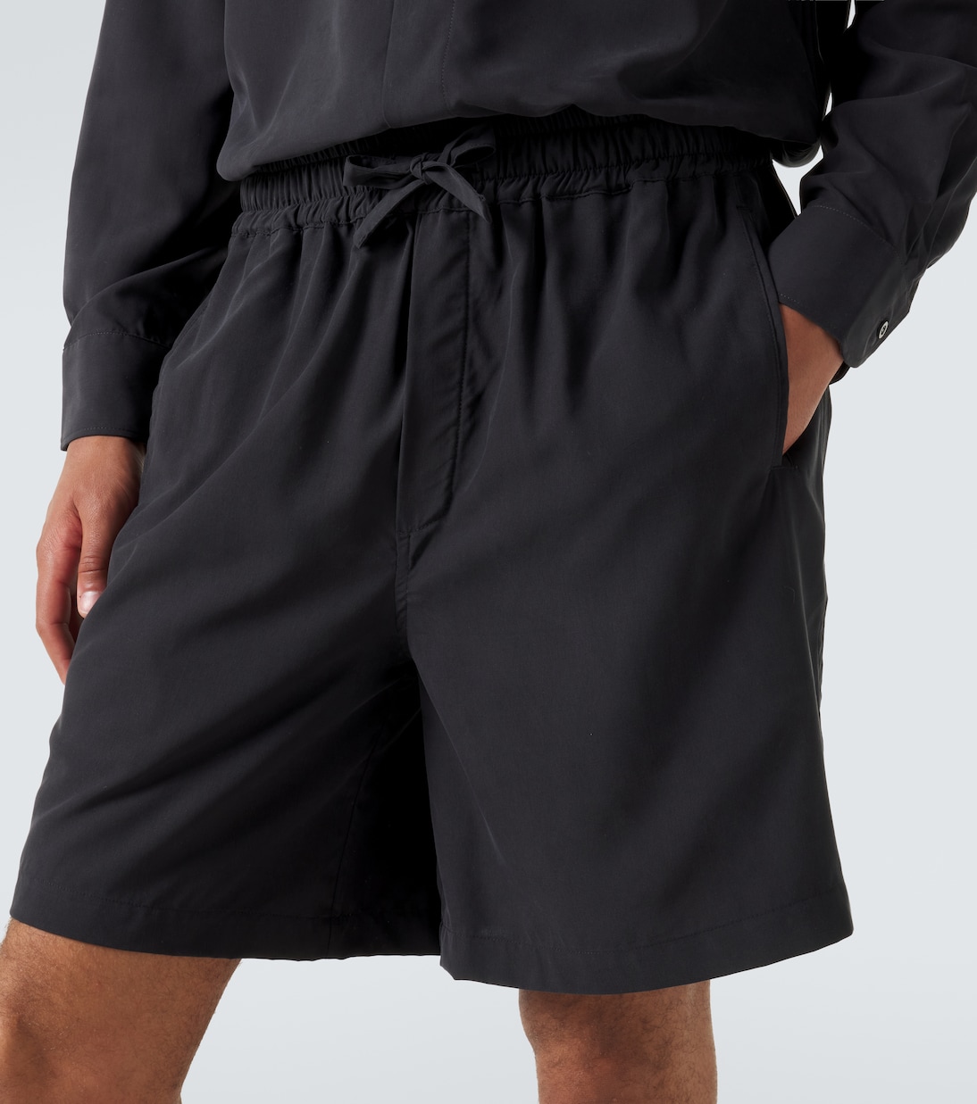 Shorts Henri in seta | Saman Amel