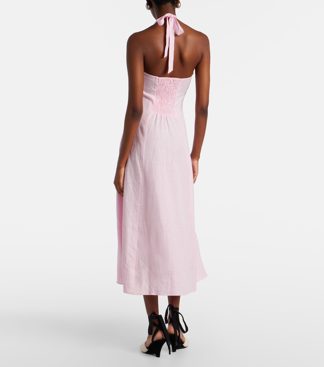 Robe midi Marais en lin | Faithfull