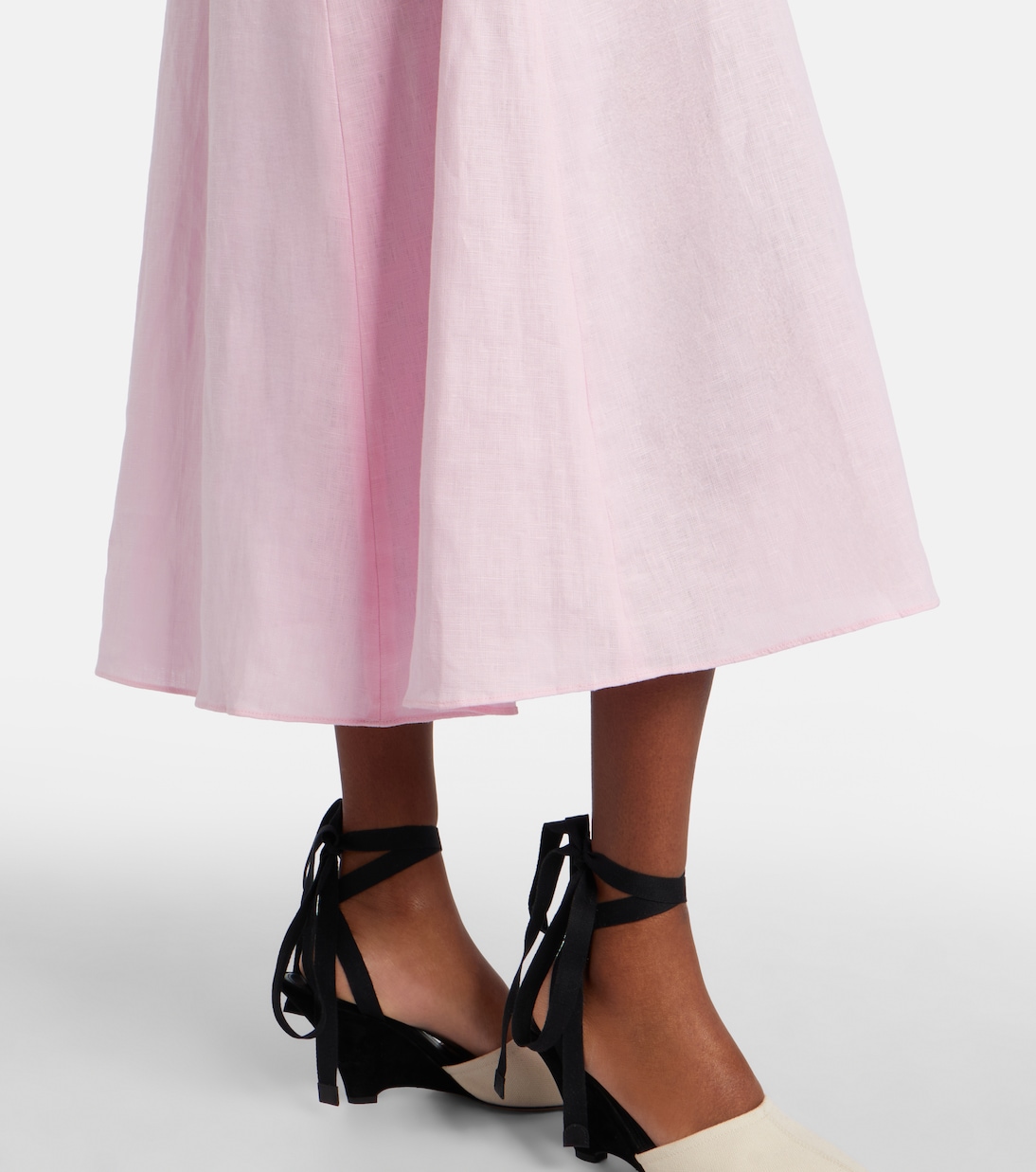 Robe midi Marais en lin | Faithfull