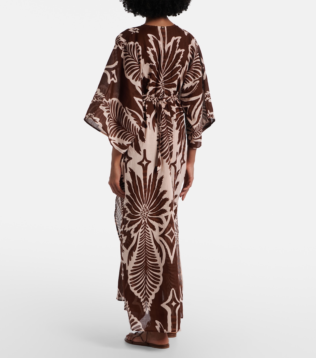 قفطان من القطن الموسلين Sol | Poupette St Barth