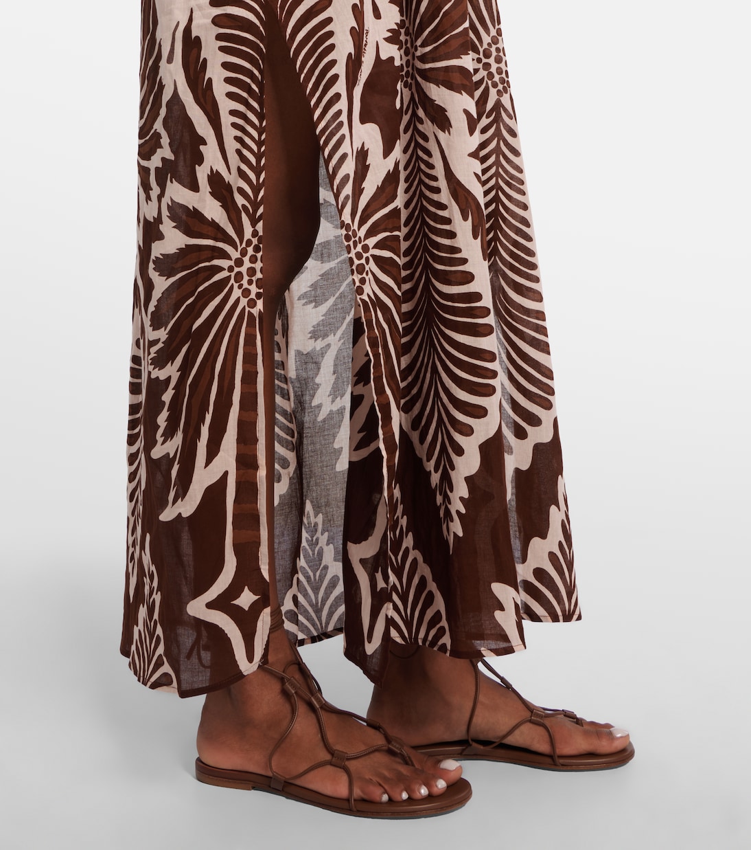 قفطان من القطن الموسلين Sol | Poupette St Barth