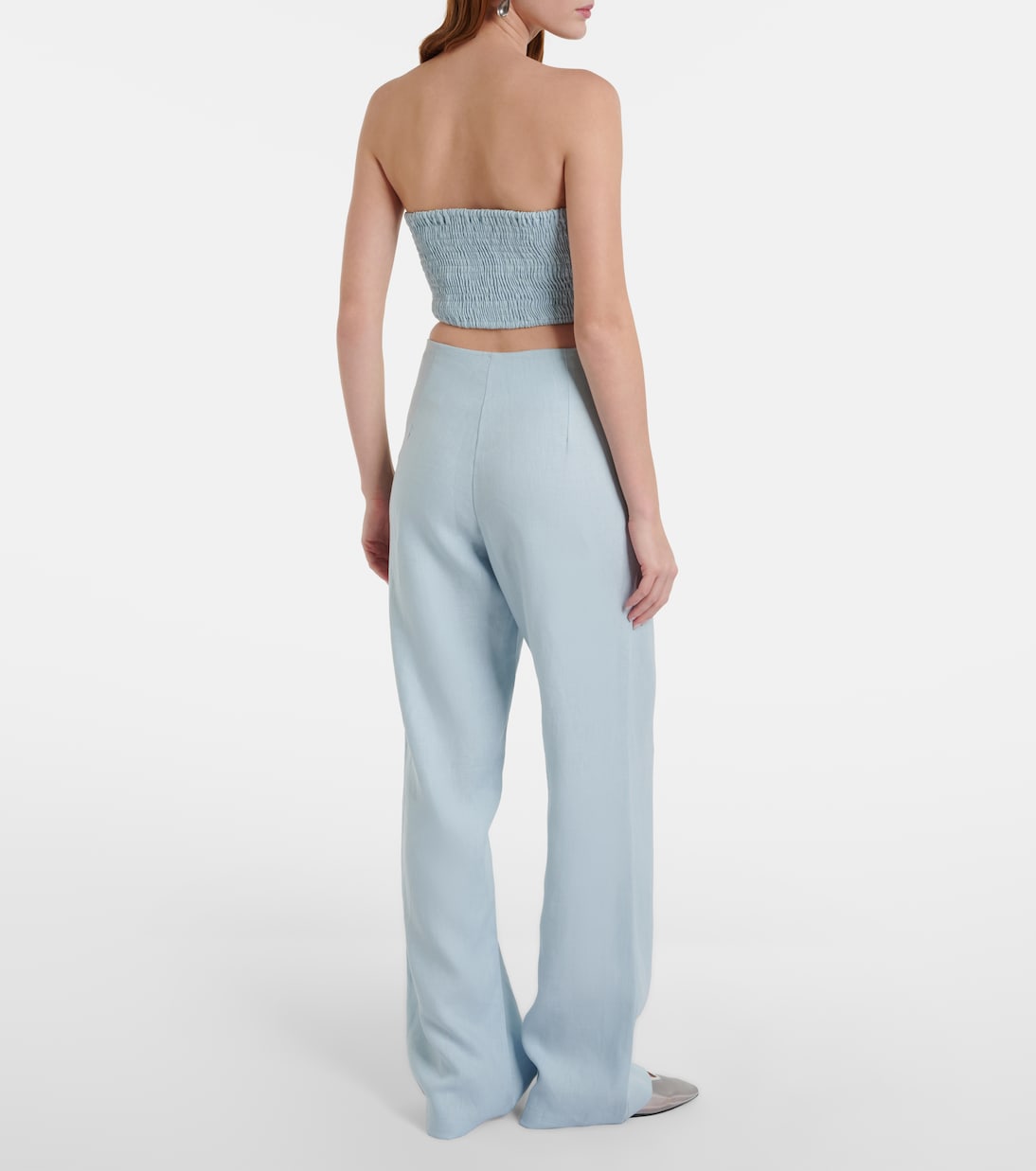 Pantalones palazzo Lulea de lino | Faithfull