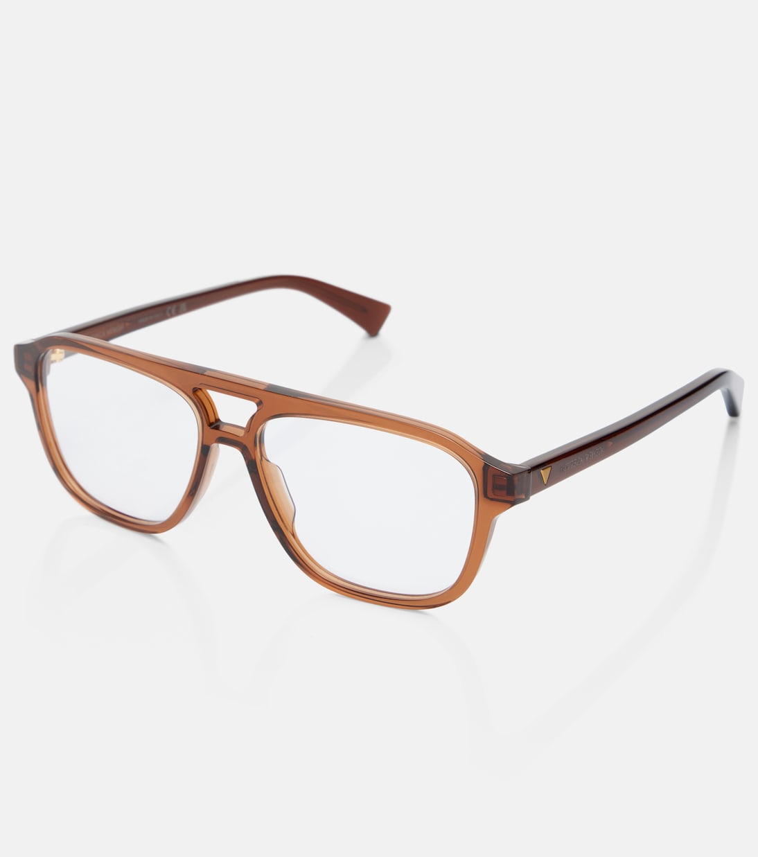 Triangle Stud aviator glasses | Bottega Veneta